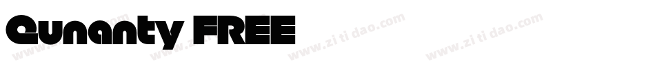Qunanty FREE字体转换